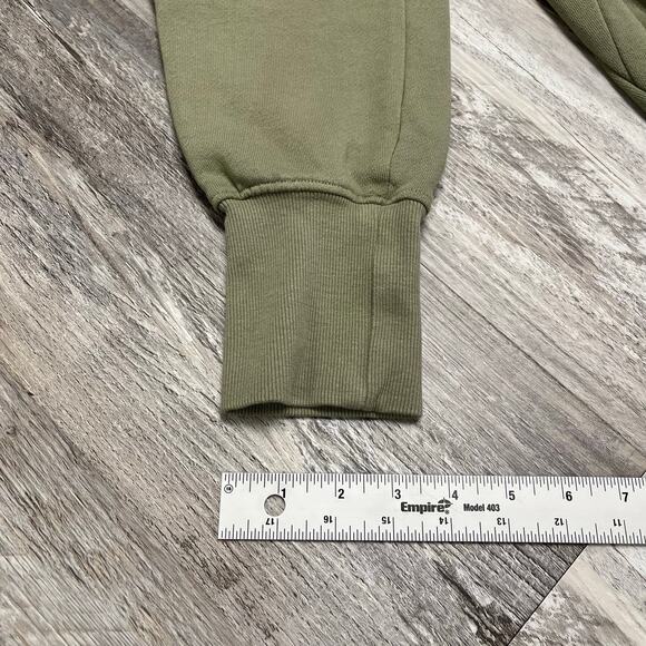 Gymshark Restore Joggers Desert Sage Green Mens M Training Tapered Leg Sweatpant - Picture 10 of 12